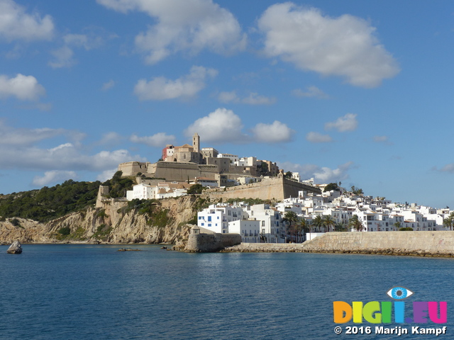 FZ026921 Ibiza from ferry